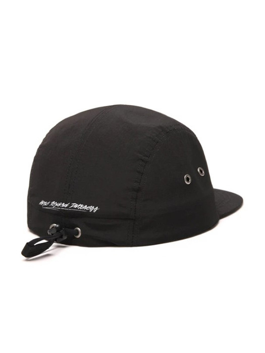 LOGO CAMP CAP / BLACK