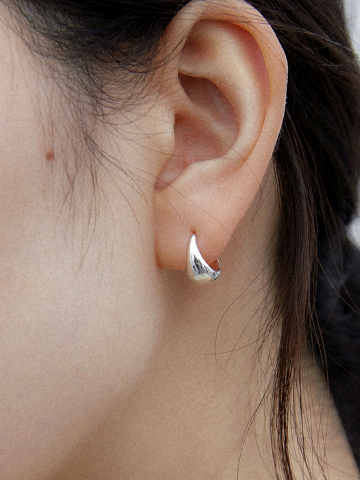 Plat earring