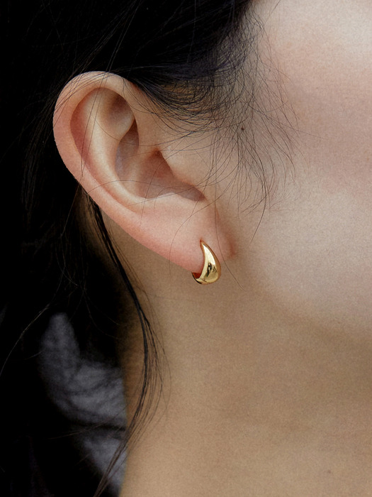 Plat earring