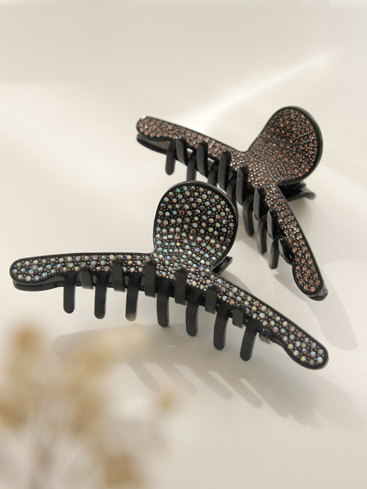 Cubic Slim Updo Hair Clip Bh0744