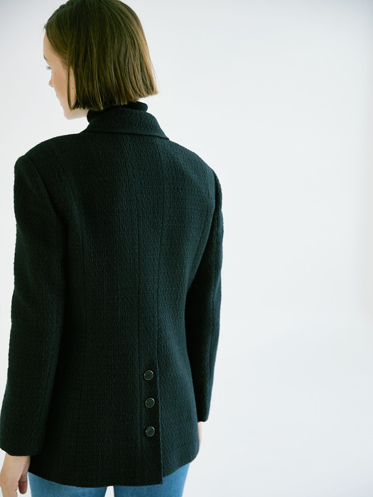 Saint Tweed Jacket [Black]