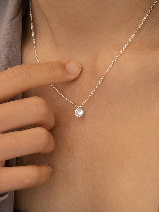 [SILVER925] TWINKLE SILVER NECKLACE