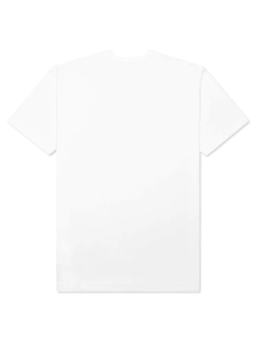 22FW 더블하트 레드와펜 티셔츠 화이트 AZ-T026-051-1