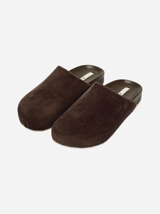 Corduroy slipper (3colors)