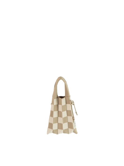 [클리어런스] Lucky Pleats Knit Mini Cross Checkmate (All)