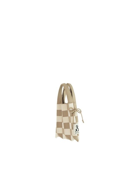 [클리어런스] Lucky Pleats Knit Mini Cross Checkmate (All)