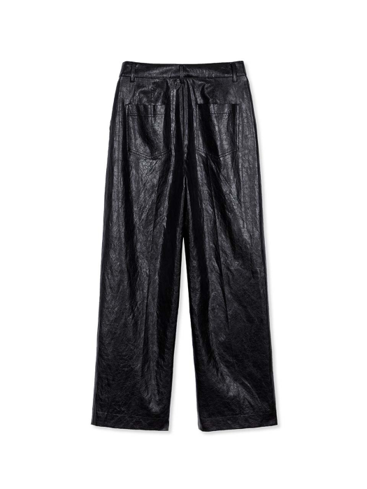 Leather Slacks in Black VL2WL418-10