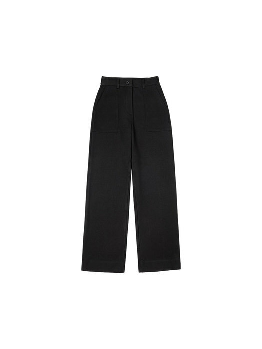 SIPT7063 Double Weave fatigue slacks_Black