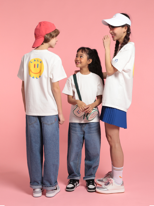 LaLa Kids Smile T-shirt(라라 키즈 스마일 티셔츠)