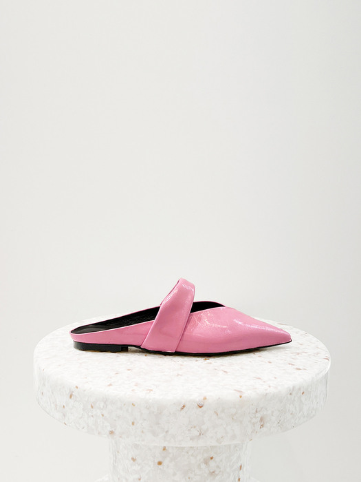 Anna Mules Leather Pink