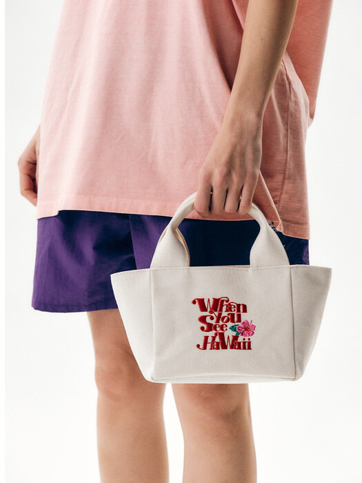 WHEN YOU SEE HAWAII TOTE BAG (3COLOR)