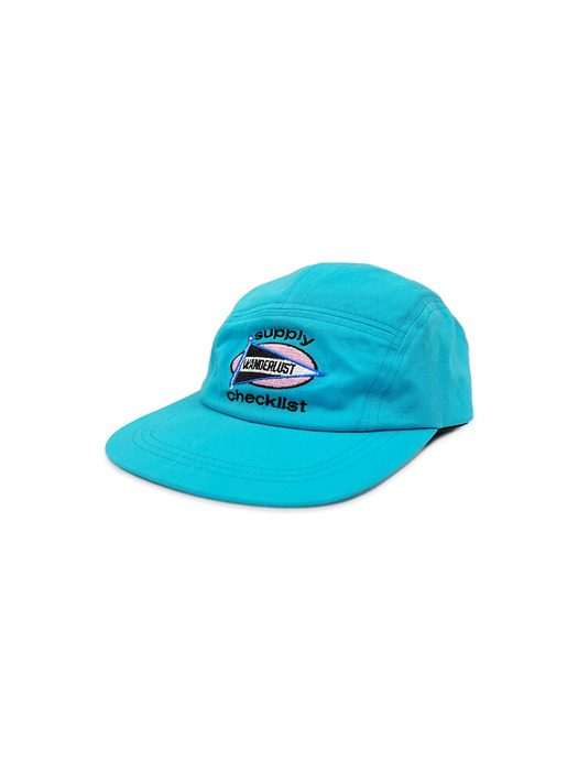 WANDERLUST CAMP CAP (GREEN BLUE)