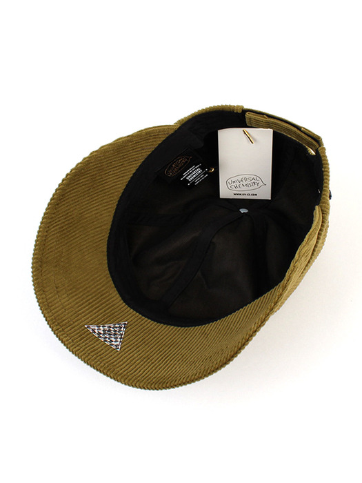 Backopen Beige Corduroy Bucket Hat 니트버킷햇