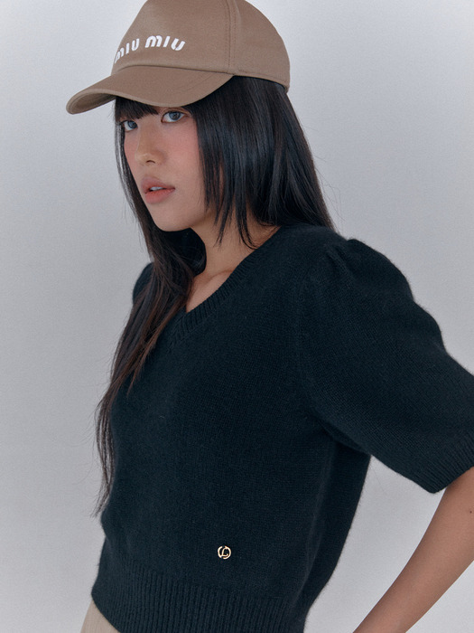 Jolie KnitTop Black