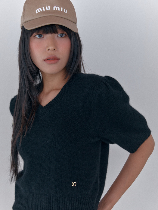 Jolie KnitTop Black