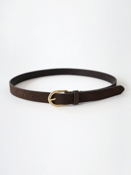 Nubuck Leather Belt