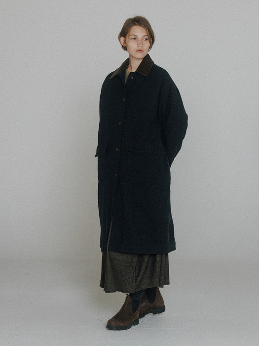 brick wool coat