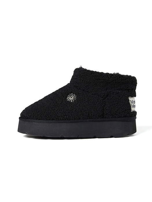 BOUCLE UGG BOOTS_BLACK