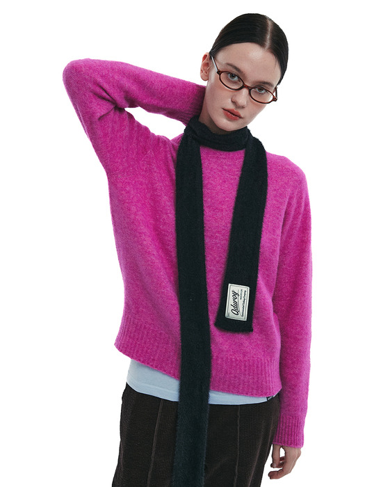 Qduroy Winter Knit Sweater - Flamingo