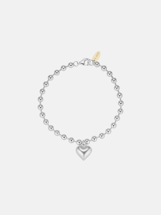 silver925 heart saver bracelet