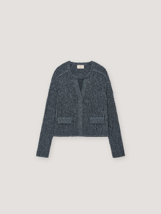 Tweed Knitted Cardigan