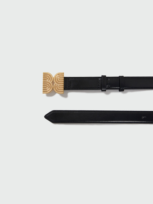 YEMEM Pendant Belt - Black/Ivory