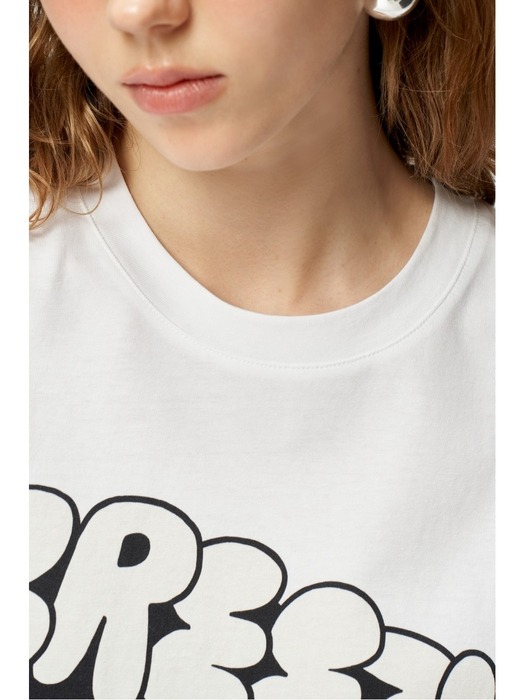(PW2E3TTO0060WT) 브리지 디노 프리핏 티셔츠