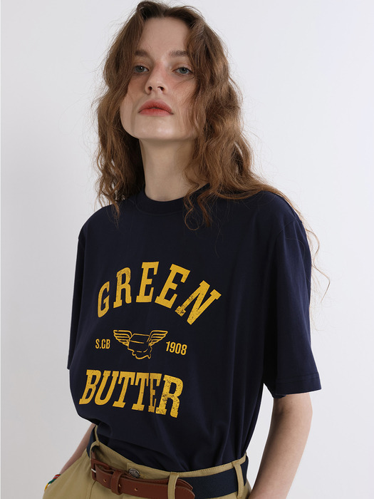 Butter Wing Tee (Navy)