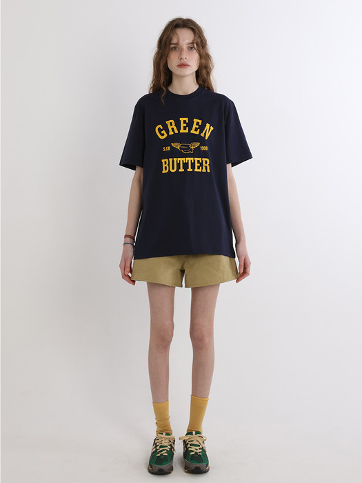 Butter Wing Tee (Navy)