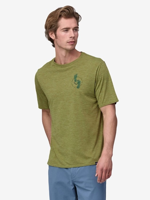 [공식] 24SS Mens Capilene® Cool Daily Graphic Shirt - Lands 45385P5