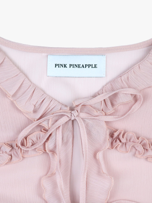LOVELY FRILL BUSTIER_PINK