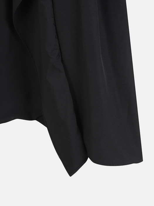 Shirring Long Skirt (Solid)_LFKAM24340BKX