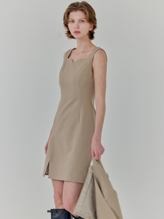 Side Slit Dress(3color)