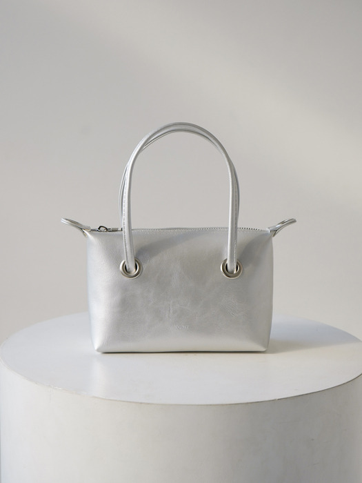 MINI BRIT BAG - SILVER