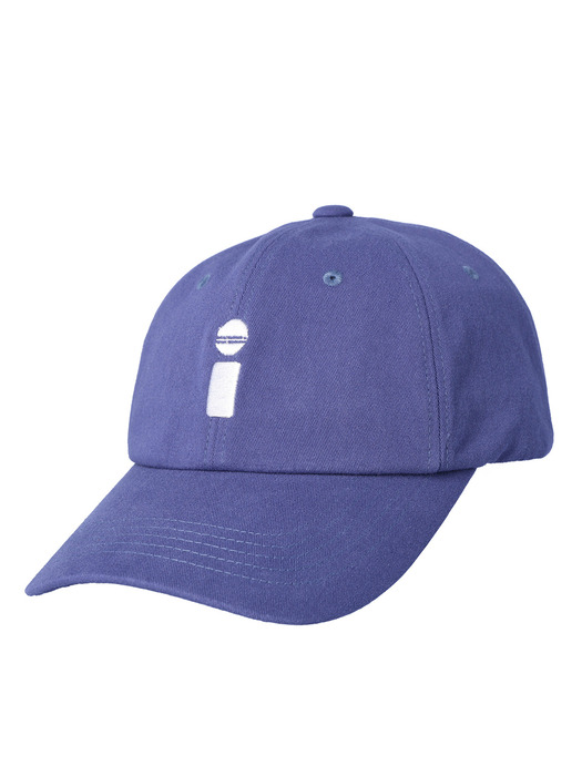 Classic cotton i logo ballcap_BLUE