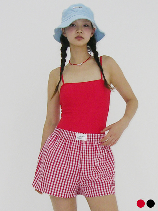 Yerin’s Uniform Short Pants (Red,Black)