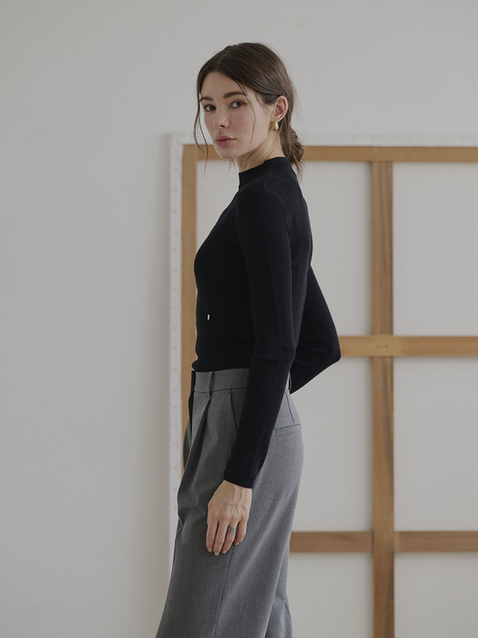 HALF Turtle neck pullover_3colors