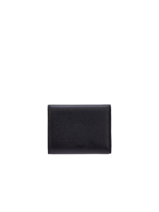 Occam Lune Slit Half Wallet (오캄 룬 슬릿 반지갑) Black