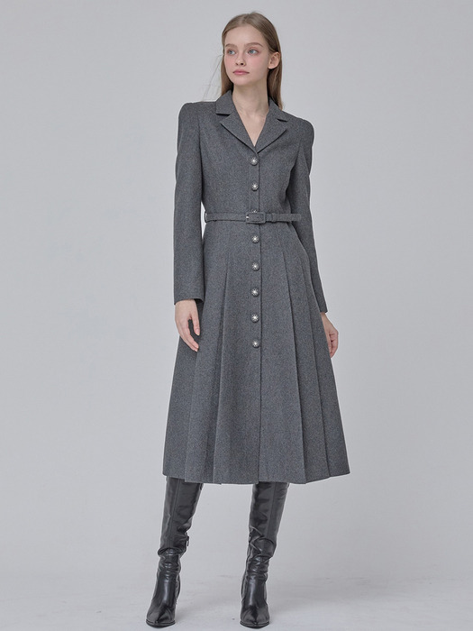 24 FW Calla106 Dear Giselle Dress charcoal