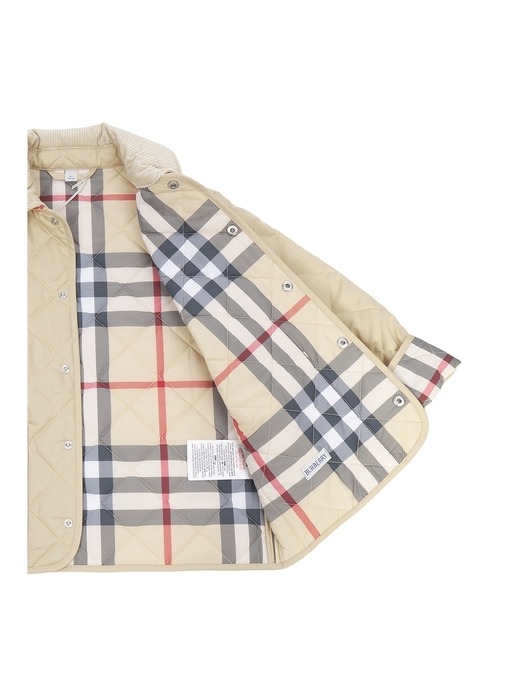 BURBERRY KIDS 버버리키즈 키즈 퀼팅 자켓 INDY 8092457 A2015 (성인가능)