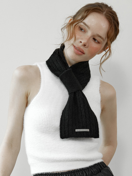 [NEW][단독컬러]Ssecondo giorno wool short muffler_5 colors