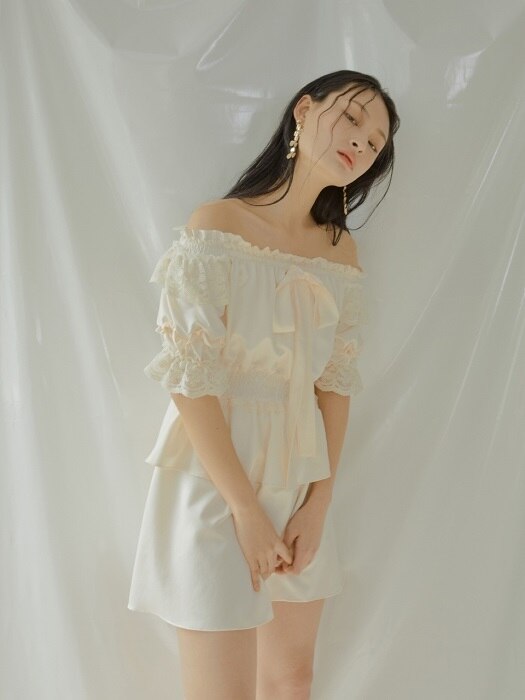 Rose Blanch Dress[Ivory]