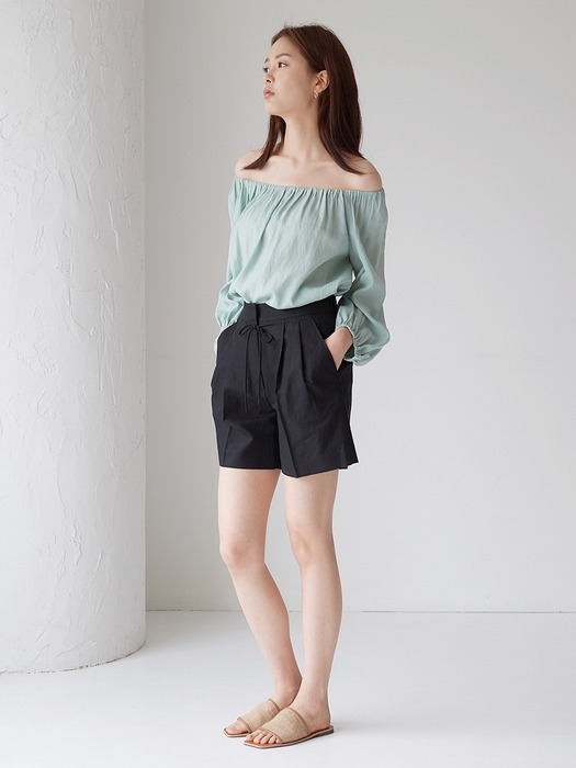 OFFSHOULDER TWO-WAY BLOUSE_MT