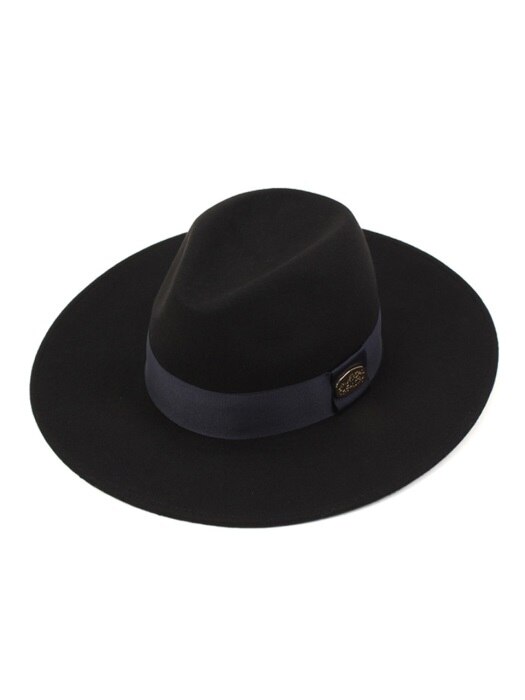 Navy Line Wool Fedora 울페도라