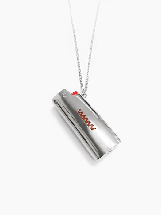 Lighter Case Necklace [ Silver ]