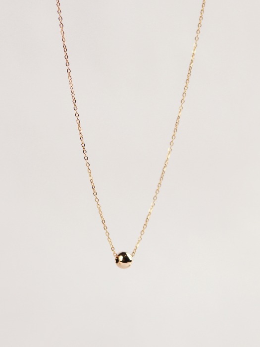 GOLD BALL 14K GOLDFILLED NECKLACE