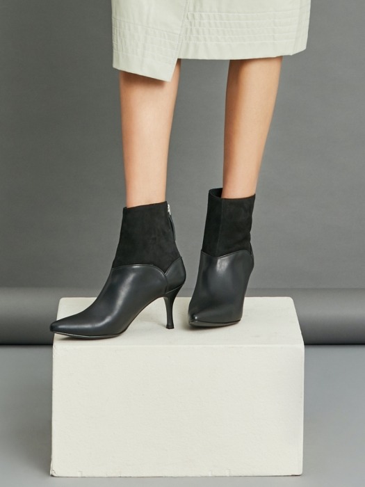 Tulip ankle boots_Black