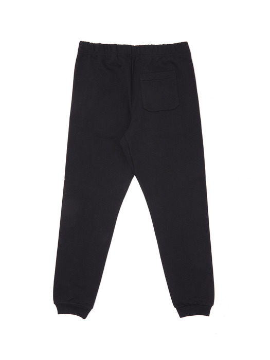 FACULTY SWEAT PANT_BLACK/WHITE