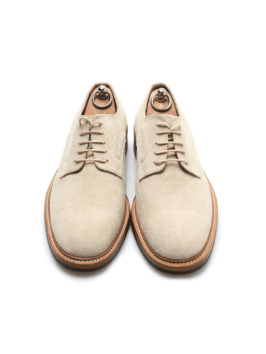 205 Suede derby shoes beige