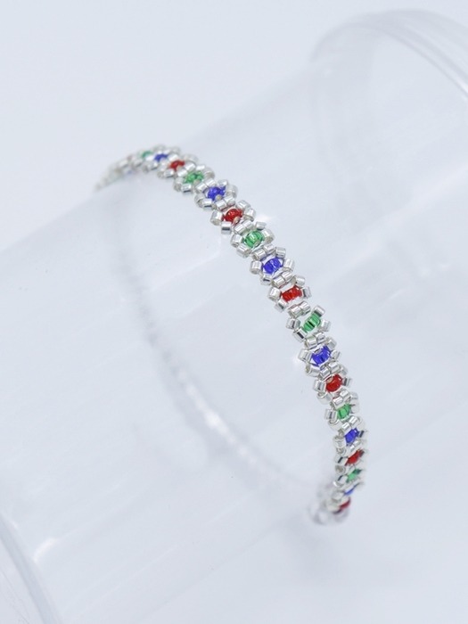 Shining daisy E-band beads Bracelet 데이지 컬러 비즈팔찌